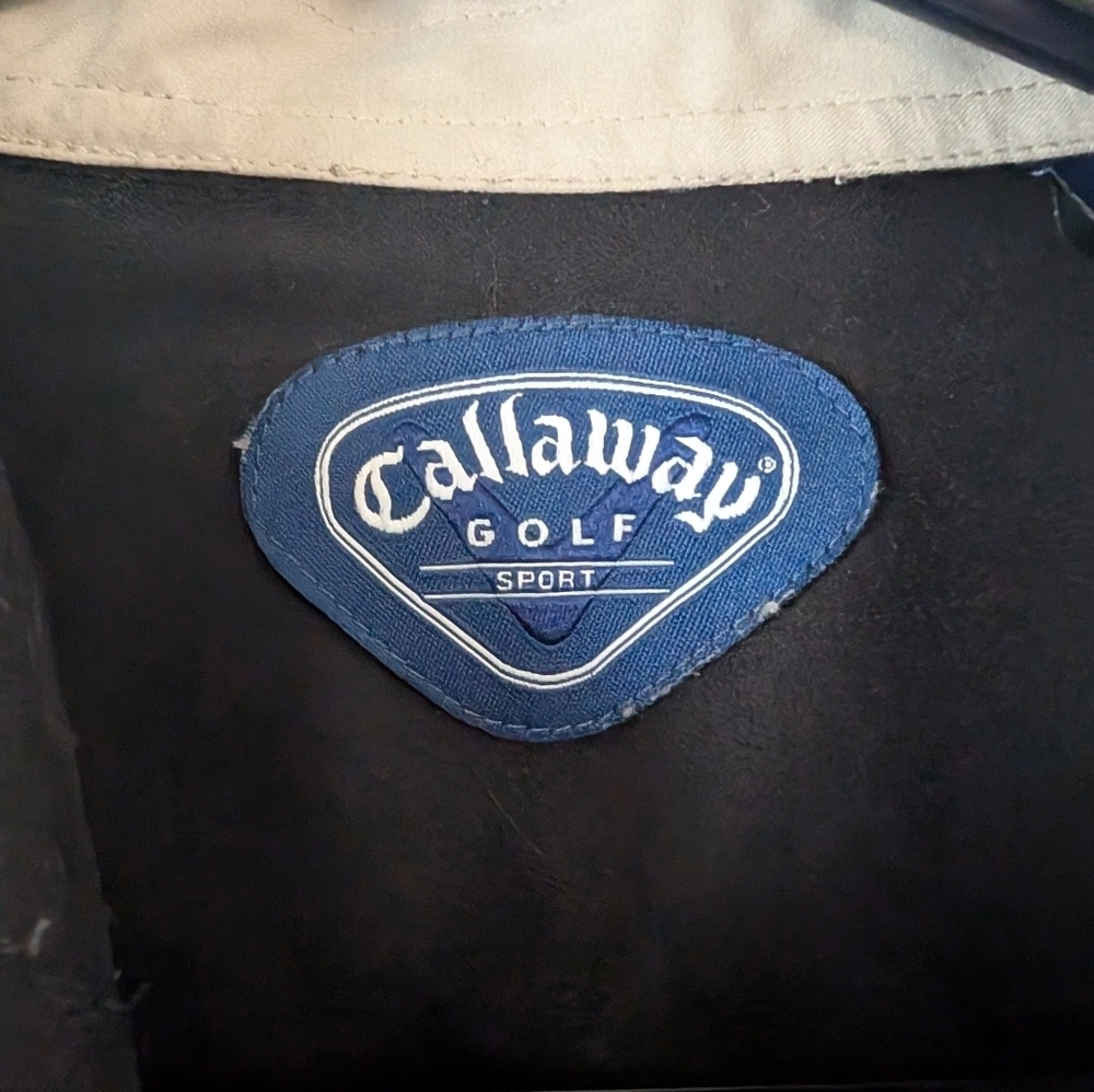 Callaway Men's Black Windbreaker Jacket - Picture 2 of 3